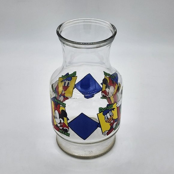 Vintage Anchor Hocking Disney Juice Carafe Pitcher Made in the USA - Picture 4 of 8